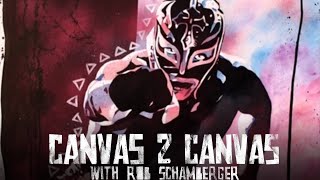 Rey Mysterio Is Back In Action - Wwe Canvas 2 Canvas