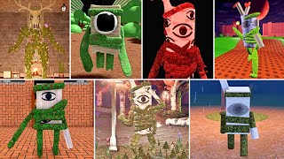 Roblox Doors - Eyestalk Chase Vs 11 Different Eyestalk Chases