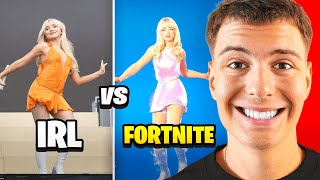 Clix Reacts To 100 Fortnite Dances In Real Life