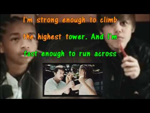 Justin Bieber Feat. Jaden Smith Never Say Never Karaoke