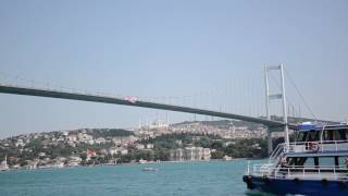 Boğaz Köprüsü'nde Şampiyon Sivasspor Bayrağı