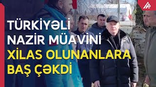 Türkiyə Səhiyyə Nazirinin Müavini Fhn-In Mobil Səhra Hospitalında - Apa Tv