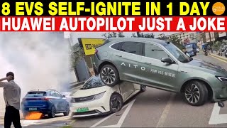 8 EVs Self-Ignite in One Day, Autopilot Fails at Critical Moments: Are China's E