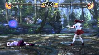Soulcalibur V Viola Vs. Viola Mirror Match Double Kos, Ryona リョナ