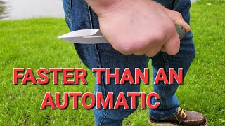 Fastest Deploying Pocket Knife Faster Than An Automatic