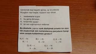 Edebiyat, En Çok Kariştirilan Soru Ti̇pi̇ Nasil Çözülür Kafiye- Uyak Örgüsü Ayt, Yks Uğur Adigüzel