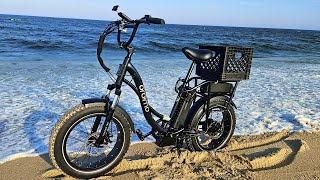 Oraimo Trcker 100 Cargo E-Bike Review/Range Test - Asbury Park To Fort Hancock