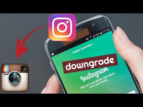 Solusi Downgrade Instagram ya Download Sendiri!...