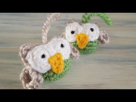 Схема совы амигуруми крючком Схема совы амигуруми крючком