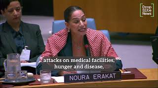 Palestinian Attorney Noura Erakat Briefs Un For Genocide Case