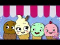 Ice Cream Daddy Mommy Song and More | Kids Songs and Nursery Rhymes from Mother Goose Club!
