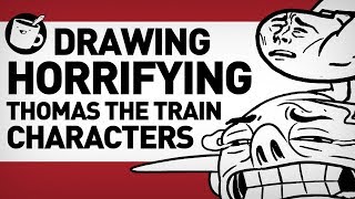 Drawing Thomas the Tank Engine Original Characters