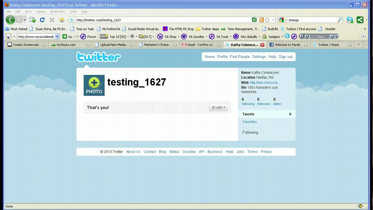 How to Open a Twitter Account - YouTube