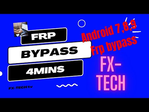 How to by-pass Google account on ANDROID 7,8 and 9 How to by-pass Google account on ANDROID 7,8 and 9