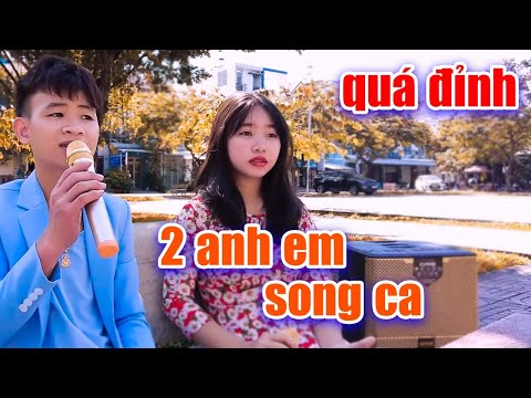 2 anh em Hà Vi Quốc Linh song ca còn hay hơn ca sĩ