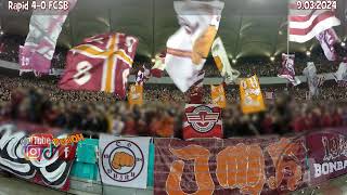 Cântece De Galerie Rep. 1 Rapid - Fcsb 4-0 9.03.2024