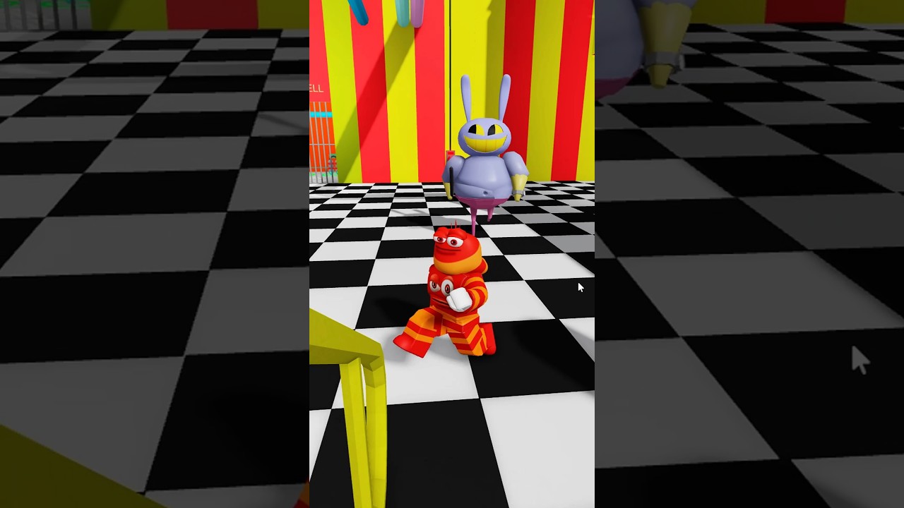 Hi Hi Hi Larva escape JAX DIGITAL CIRCUS OBBY #roblox Hi Hi Hi Larva escape JAX DIGITAL CIRCUS OBBY #roblox