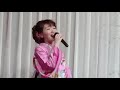 大沢桃子 椿の咲く港 本人映像 カラオケ喫茶花キャンペーン 2018年5月29日