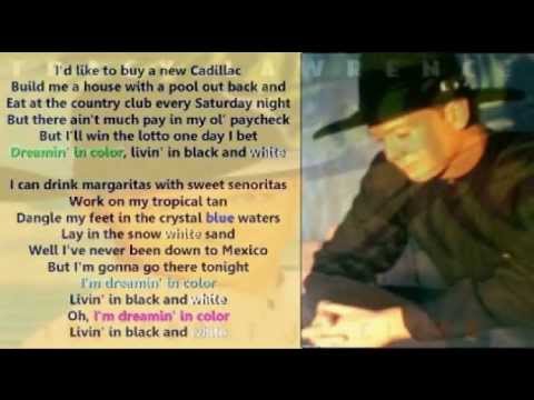 Tracy Lawrence - Livin' In Black And White ( + lyrics 1997)