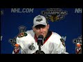 Patrick Kane talks to the media 6/9/10