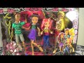 Monster High Pack of Trouble Dolls Set Werewolf Family! Review by Bin's Toy Bin