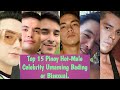 Top 15 Pinoy Hot-Male Celebrity Umaming Bading or Bisexual.
