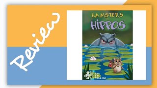 Hamsters Vs Hippos Board Game Review How To Play