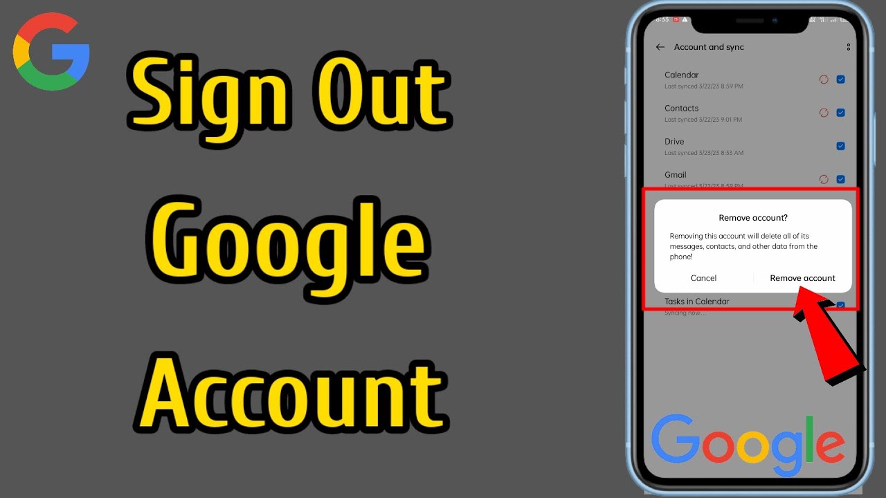 How To Signout Google Account From Andriod How To Signout Google Account From Andriod