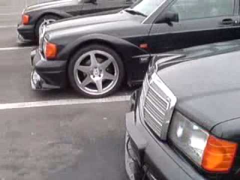 W201 Mercedes BENZ 190E 2516v Evolution II meeting No1