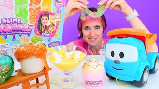 Видео Для Детей - Слаймы Капуки Кануки (Slime Dessert) - Видео С Игрушками