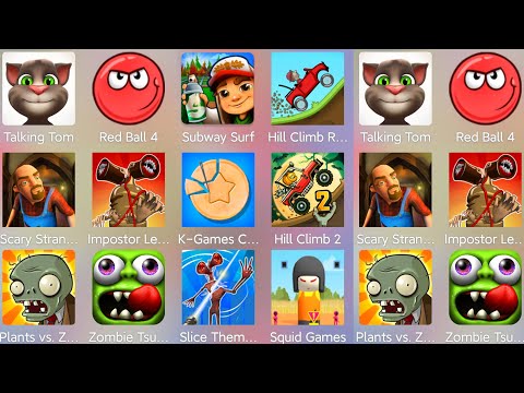 Play this video Squid Games 3D,Hill Climb 2,Subway Surf,K Games Challenge,Red Ball 4,Scary Stranger,Talking Tom....