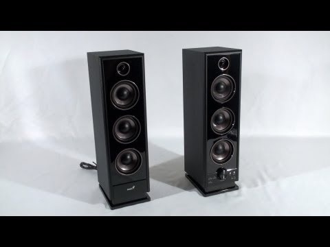 #1285 - Genius SP-HF2020 Two Tower Speaker System Video Review