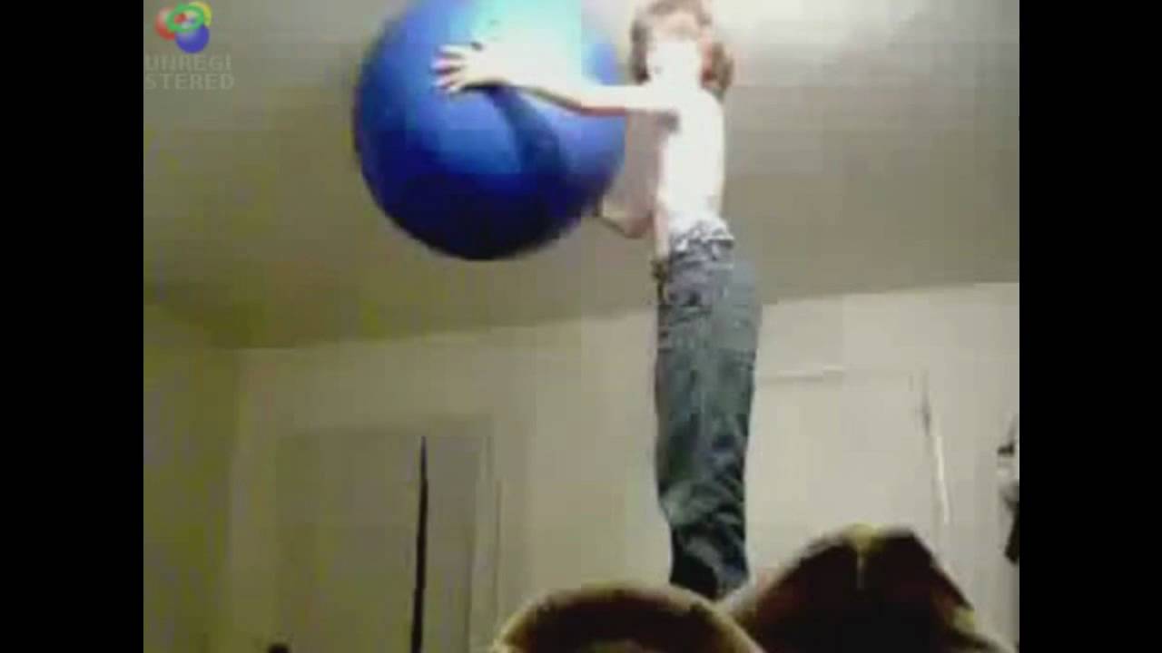 Exercise Ball Fail YouTube