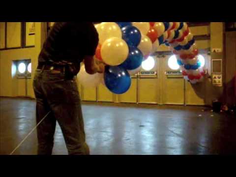 How to make a balloon arch decoration