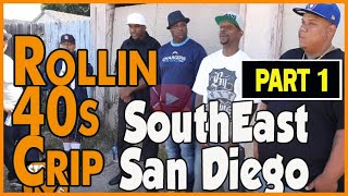 James Savage (Jayo Felony) from NeighborHood Rollin 40s Crips in Southeast San Diego and OGs (pt1)