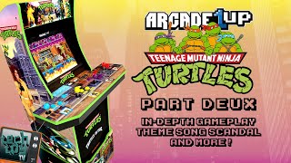 Teenage Mutant Ninja Turtles | Part 2 | Arcade1Up | Gameplay, Theme Song Scandal, and More!