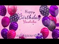 Happy Birthday Yashika | Yashika Happy Birthday Song