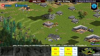 AoE 22 Random BiBi, TiTi vs Quýt, XI Măng Ngày 17-07-2018