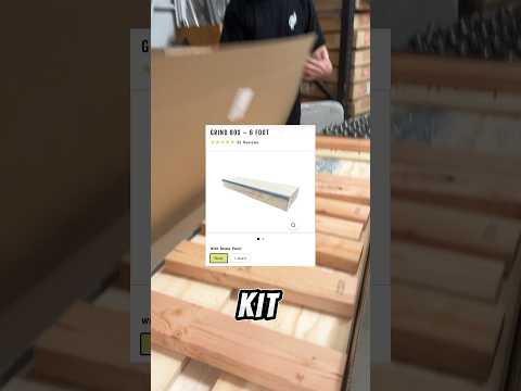 See what’s in a 6 foot grind box kit‼️ #skateboarding #skateramps #skate #oc #ramps￼