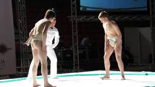 WU14 - 70kg Boys - Darmochwa³ Jakub (Gold Medal) (POL) vs Alcer Sebastian (Silve