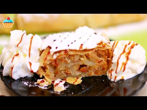 АВСТРИЙСКИЙ ЯБЛОЧНЫЙ ШТРУДЕЛЬ / Apfelstrudel - ну, оОчень вкусный! АВСТРИЙСКИЙ ЯБЛОЧНЫЙ ШТРУДЕЛЬ / Apfelstrudel - ну, оОчень вкусный!