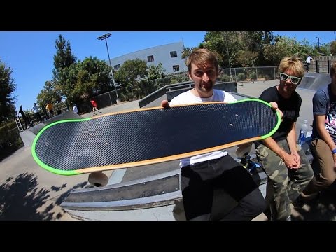 A SKATEBOARD THAT WON'T CHIP?!
