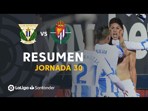 Resumen de CD Leganés vs Real Valladolid (1-0)