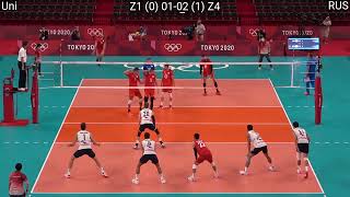 Volleyball Usa - Russia Amazing Tokyo Olympics Full Match