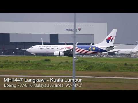 KLIA Anjung Spotter  Plane Spotting 30th April 2023 - First DSLR Video Panning [HD]