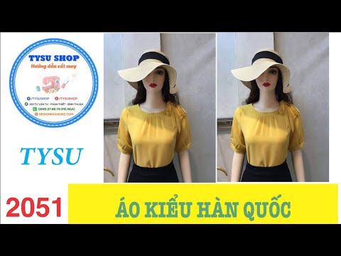 Cắt May Áo Kiểu Hàn Quốc 2051