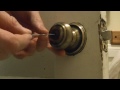 How To Pick A Bathroom Door Lock