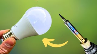 LED bulb repair 2 simple steps | how to repair LED bulb #inventions #inventor101