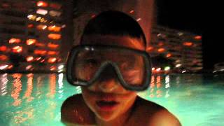 2006_Cem Night Dive in the Pool