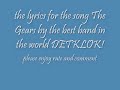 The Gears - Lyrics